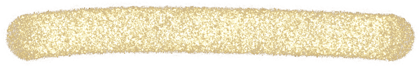 Gold Glitter Brush Stroke